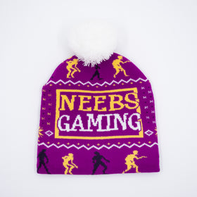 Neebs Gaming Purple Beanie