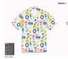 Wisdom Playgrounds Hawaiian Shirt (white color)