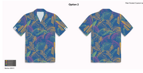 Wisdom Playgrounds Hawaiian Shirt (blue color)