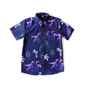 Neebs Gaming Hawaiian Shirt - Navy